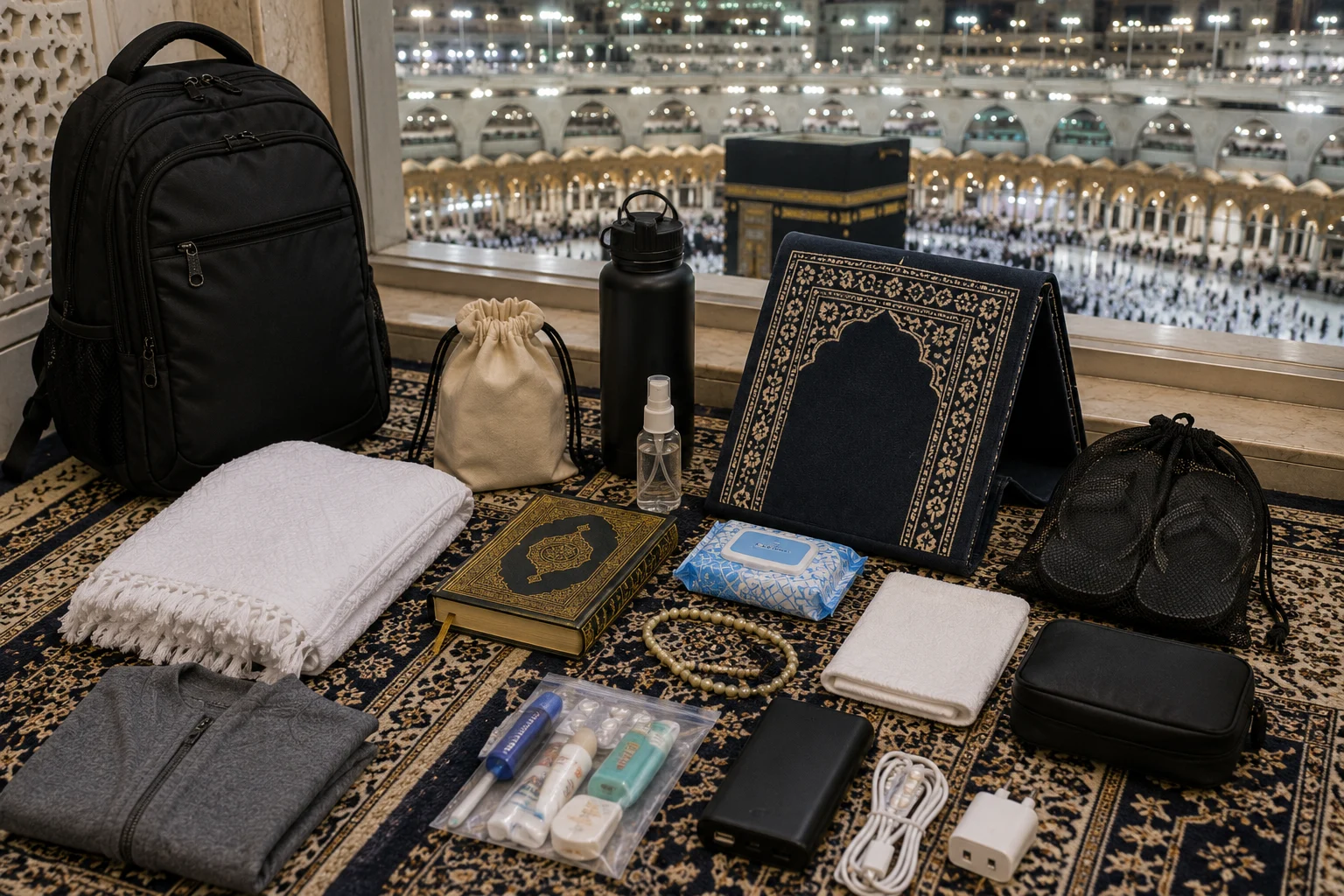 Daftar Perlengkapan Itikaf di Masjidil Haram Cerdas Packing untuk 10 Malam Terakhir
